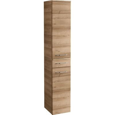 FACKELMANN Milano Badschrank - Ast-Eiche, 165.5cm, 2 Türen, 1 Schublade FACKELMANN Milano Badschrank - Ast-Eiche, 165.5cm, 2 Türen, 1 Schublade