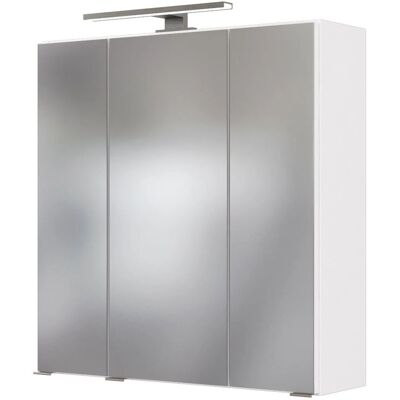 Held Möbel 3D-Spiegelschrank Monza 60 cm Weiß Held Möbel 3D-Spiegelschrank Monza 60 cm Weiß