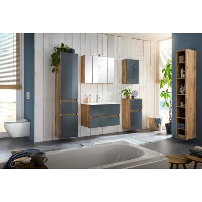 Held Möbel Hängeschrank Pisa 40 cm Grau-Wotaneiche Held Möbel Hängeschrank Pisa 40 cm Grau-Wotaneiche