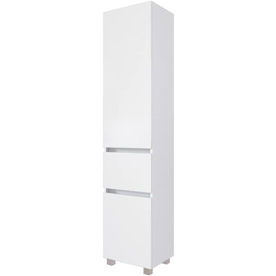 Held Möbel Bad-Hochschrank Verona 40 cm matt Weiß-Weiß Held Möbel Bad-Hochschrank Verona 40 cm matt Weiß-Weiß