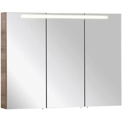 Fackelmann Spiegelschrank A-Vero Graueiche 105 cm mit Softclose Türen Fackelmann Spiegelschrank A-Vero Graueiche 105 cm mit Softclose Türen