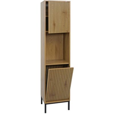 MCW Hochschrank O42 MDF Melamin 174x39x30cm Holzoptik Natur MCW Hochschrank O42 MDF Melamin 174x39x30cm Holzoptik Natur
