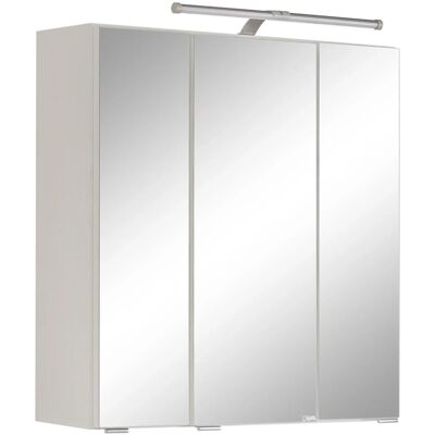 Held Möbel 3D-Spiegelschrank Molina 60 cm Weiß Held Möbel 3D-Spiegelschrank Molina 60 cm Weiß