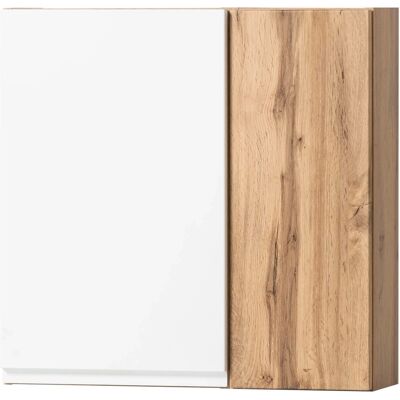 Held Möbel Hängeschrank Ancona 65 cm matt Weiß-Wotaneiche Held Möbel Hängeschrank Ancona 65 cm matt Weiß-Wotaneiche