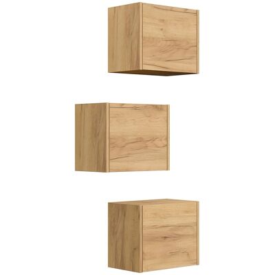 Posseik Badschrank-Set Limes Variable Montage 3-teilig Eiche Gold Posseik Badschrank-Set Limes Variable Montage 3-teilig Eiche Gold
