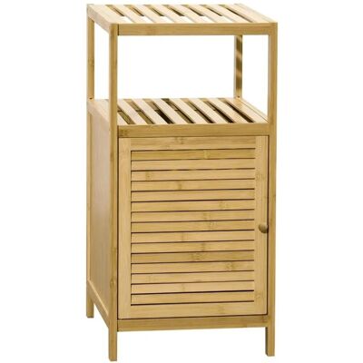 Kleankin Badezimmerschrank mit Offenem Fach Kippschutz 33 x 35,5 x 67 cm Kleankin Badezimmerschrank mit Offenem Fach Kippschutz 33 x 35,5 x 67 cm