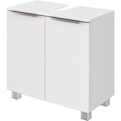Held Möbel Waschbeckenunterschrank Monza 60 cm matt Weiß-Weiß Held Möbel Waschbeckenunterschrank Monza 60 cm matt Weiß-Weiß
