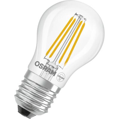 Osram LED-Leuchtmittel E27 Tropfenform 3,4 W 470 lm Neutralweiß Klar Osram LED-Leuchtmittel E27 Tropfenform 3,4 W 470 lm Neutralweiß Klar