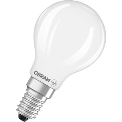 Osram LED-Leuchtmittel E14 Tropfenform 1,8 W 250 lm Matt 8,4 cm x 4,5 cm Osram LED-Leuchtmittel E14 Tropfenform 1,8 W 250 lm Matt 8,4 cm x 4,5 cm