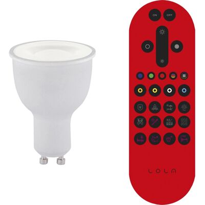 LEUCHTENDIREKT - LOLAsmart - RGB+W - GU10 - Smart-Lampe LEUCHTENDIREKT - LOLAsmart - RGB+W - GU10 - Smart-Lampe