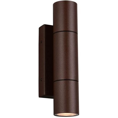 Trio LED-Wandleuchte Yamuna Rostoptik 7,5 cm x 23 cm x 8,5 cm Trio LED-Wandleuchte Yamuna Rostoptik 7,5 cm x 23 cm x 8,5 cm