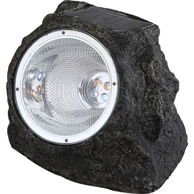 Globo LED-Solaraußenleuchte in Steinoptik Grau 15 cm Globo LED-Solaraußenleuchte in Steinoptik Grau 15 cm