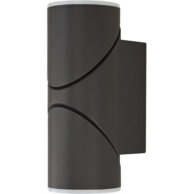 E2 Elektro Wandleuchte Felis Up-Down Anthrazit 16,5 cm x 6,5 cm x 8,3 cm E2 Elektro Wandleuchte Felis Up-Down Anthrazit 16,5 cm x 6,5 cm x 8,3 cm