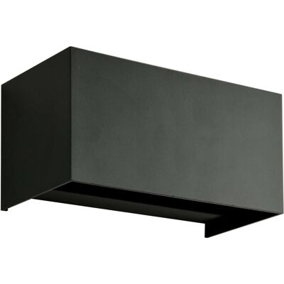 E2 Elektro Wandleuchte Quad Up-Down CCT Anthrazit 10 cm x 10 cm x 20 cm E2 Elektro Wandleuchte Quad Up-Down CCT Anthrazit 10 cm x 10 cm x 20 cm