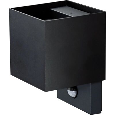 e2 elektro Wandleuchte Qube Sensor up&down 7W CCT IP65 Anthrazit e2 elektro Wandleuchte Qube Sensor up&down 7W CCT IP65 Anthrazit