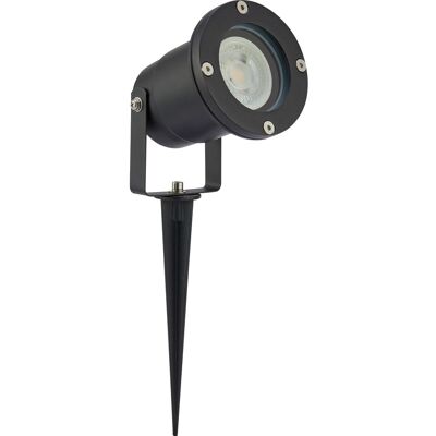LED-Strahler 5 W 2700K IP44 Schwarz inkl. GU10 LED-Strahler 5 W 2700K IP44 Schwarz inkl. GU10