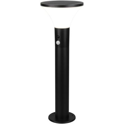 Reality LED-Poller Gorda mit Bewegungsmelder Schwarz Matt Reality LED-Poller Gorda mit Bewegungsmelder Schwarz Matt