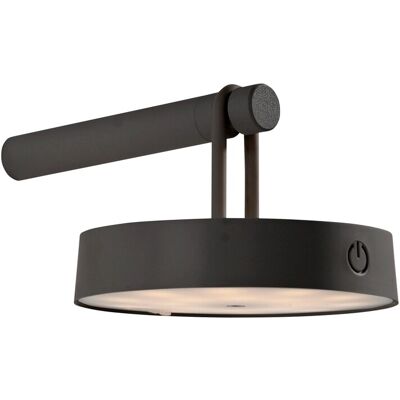 Just Light. LED-Akku-Wandleuchte Arma Schwarz 8,7 cm x 19 cm x 12,8 cm Just Light. LED-Akku-Wandleuchte Arma Schwarz 8,7 cm x 19 cm x 12,8 cm