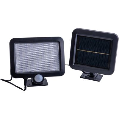 Näve LED-Solar-Außenwandleuchte Pepe Schwarz 13 cm x 15 cm x 5,5 cm Näve LED-Solar-Außenwandleuchte Pepe Schwarz 13 cm x 15 cm x 5,5 cm