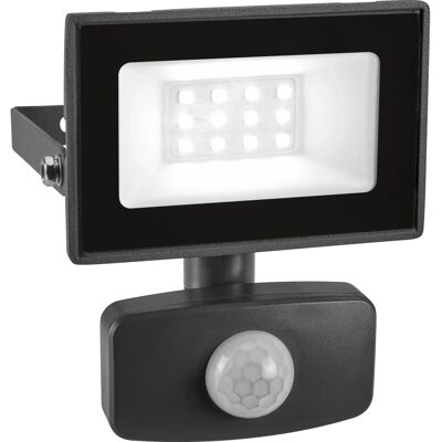 LED Strahler 10 W mit Sensor Grau LED Strahler 10 W mit Sensor Grau