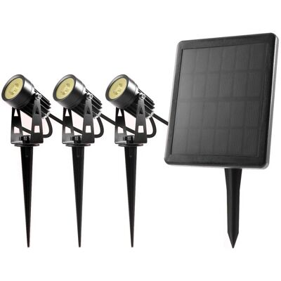 Schönenberger LED-Solar-Gartenstrahler Simon 8,5 cm x 22 cm x 18 cm 3er Set Schönenberger LED-Solar-Gartenstrahler Simon 8,5 cm x 22 cm x 18 cm 3er Set