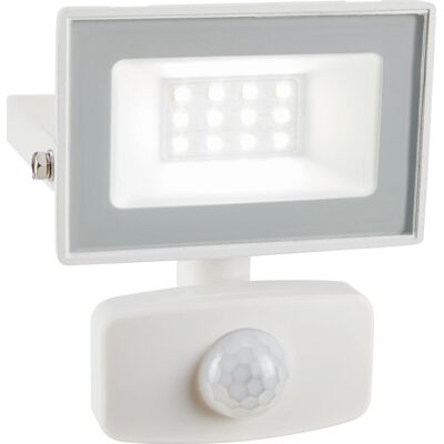 LED Strahler 10 W mit Sensor Weiß LED Strahler 10 W mit Sensor Weiß