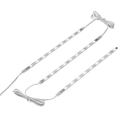 LED-Lichtleiste 3er Set 3W warmweiß 230lm Weiß ca. 25cm LED-Lichtleiste 3er Set 3W warmweiß 230lm Weiß ca. 25cm