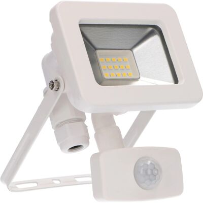 LED-Strahler 4000 K IP44 Sensor Sanan LED 10 W 1100 lm Weiß LED-Strahler 4000 K IP44 Sensor Sanan LED 10 W 1100 lm Weiß