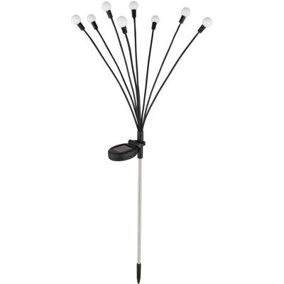 Globo Solarleuchte Edelstahl RGB 70 cm Globo Solarleuchte Edelstahl RGB 70 cm
