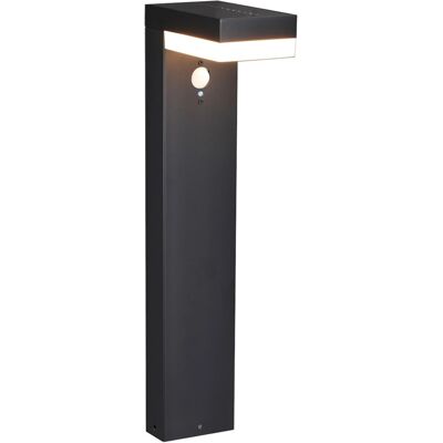 Solar-Wegeleuchte Gšteborg 3,3 W 600 lm 2700 K IP44 Sensor Schwarz Solar-Wegeleuchte Gšteborg 3,3 W 600 lm 2700 K IP44 Sensor Schwarz