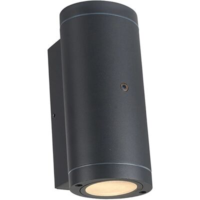 LED`s light Außen-Wandleuchte Oval 2-flammig Anthrazit LED`s light Außen-Wandleuchte Oval 2-flammig Anthrazit