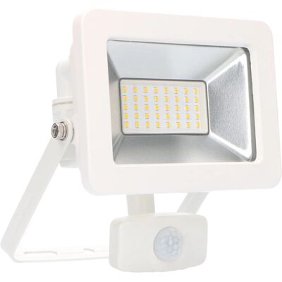 LED-Strahler 4000 K IP44 Sensor Sanan LED 30 W 3300 lm Weiß LED-Strahler 4000 K IP44 Sensor Sanan LED 30 W 3300 lm Weiß