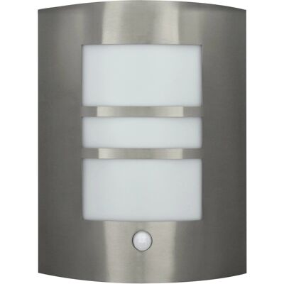 E2 Elektro Wandleuchte POLIS Sensor E27 IP44 Anthrazit E2 Elektro Wandleuchte POLIS Sensor E27 IP44 Anthrazit