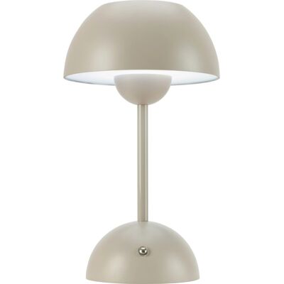 Solar-LED-Tischleuchte Messina Ø 16 cm x 27,5 cm Beige Solar-LED-Tischleuchte Messina Ø 16 cm x 27,5 cm Beige