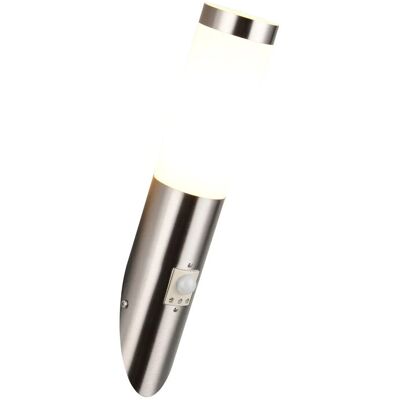 Trio LED-Wandleuchte Trioto Nickel Matt mit Bewegungsmelder 7,5 x 39 x 17 cm Trio LED-Wandleuchte Trioto Nickel Matt mit Bewegungsmelder 7,5 x 39 x 17 cm