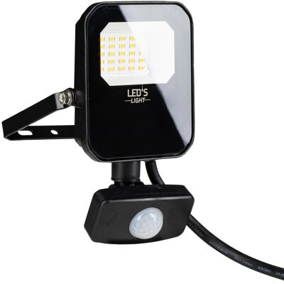 LED`s light LED's light LED Wandstrahler 20W 2800lm 4000K IP65 IK05 Schwarz Sensor LED`s light LED's light LED Wandstrahler 20W 2800lm 4000K IP65 IK05 Schwarz Sensor