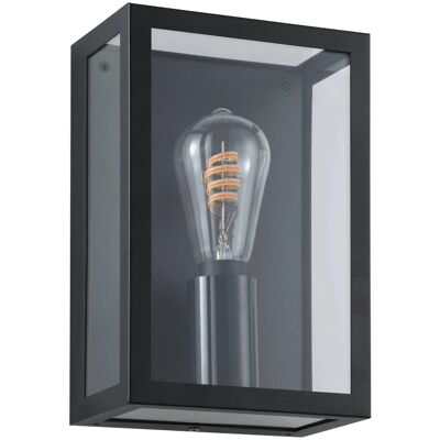 Eglo LED-Wandleuchte Alamonte-Z Zigbee 4,9 W 400 lm Schwarz Klar Eglo LED-Wandleuchte Alamonte-Z Zigbee 4,9 W 400 lm Schwarz Klar