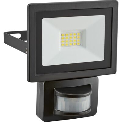 Außenstrahler mit Bewegungssensor FLS 7W - LED Aluminium Schwarz Außenstrahler mit Bewegungssensor FLS 7W - LED Aluminium Schwarz