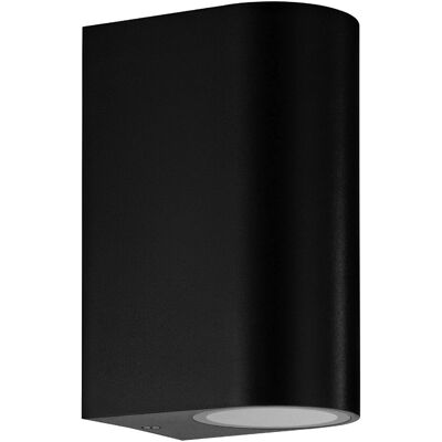 Eglo Wandleuchte Scogliera-E 2-flammig 14 cm x 7 cm Schwarz Eglo Wandleuchte Scogliera-E 2-flammig 14 cm x 7 cm Schwarz