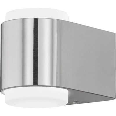 Eglo LED-Außenwandleuchte Briones Edelstahl Eglo LED-Außenwandleuchte Briones Edelstahl