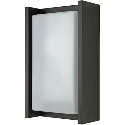 E2 Elektro Wandleuchte Cetus Anthrazit 24 cm x 7 cm x 14,5 cm E2 Elektro Wandleuchte Cetus Anthrazit 24 cm x 7 cm x 14,5 cm
