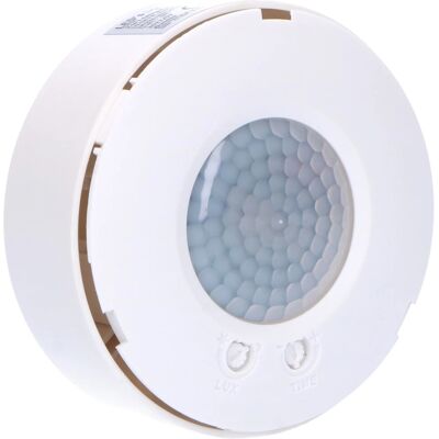 LED`s light LED's light Decken-Bewegungsmelder 2-in-1 360° Ø73mm IP20 Weiß LED`s light LED's light Decken-Bewegungsmelder 2-in-1 360° Ø73mm IP20 Weiß