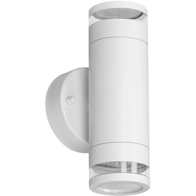 E2 Elektro Wandleuchte MUSICA up-down GU10 IP44 Weiß E2 Elektro Wandleuchte MUSICA up-down GU10 IP44 Weiß
