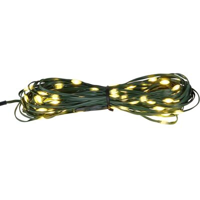 Globo LED-Lichterkette Gabri Dunkelgrün 200-flammig 22,9 m Globo LED-Lichterkette Gabri Dunkelgrün 200-flammig 22,9 m