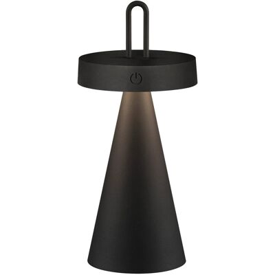 Just Light. LED-Akku-Tischleuchte Alwa Schwarz 28,9 cm x Ø 12,8 Just Light. LED-Akku-Tischleuchte Alwa Schwarz 28,9 cm x Ø 12,8