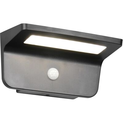Reality LED-Outdoor-Wandleuchte Atico mit Bewegungsmelder Schwarz Matt Reality LED-Outdoor-Wandleuchte Atico mit Bewegungsmelder Schwarz Matt