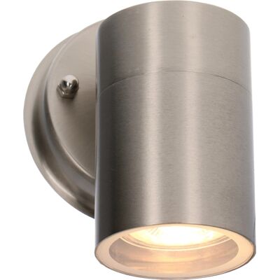LED`s light Außen-Wandleuchte Rund 1-flammig Edelstahl LED`s light Außen-Wandleuchte Rund 1-flammig Edelstahl
