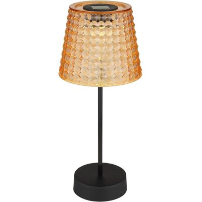 Globo LED-Solarleuchten-Set Ø 12,5 cm x 29 cm Amber 2 Stück Globo LED-Solarleuchten-Set Ø 12,5 cm x 29 cm Amber 2 Stück