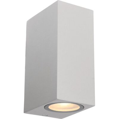 SHADA - Aplique exterior doble foco GU10 - Grau - Wall light SHADA - Aplique exterior doble foco GU10 - Grau - Wall light