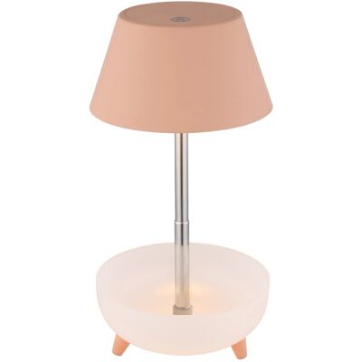 Globo LED-Tischleuchte Poki Kunststoff Pfirsichfarben Matt Ø 11,8 cm x 22,5 cm Globo LED-Tischleuchte Poki Kunststoff Pfirsichfarben Matt Ø 11,8 cm x 22,5 cm
